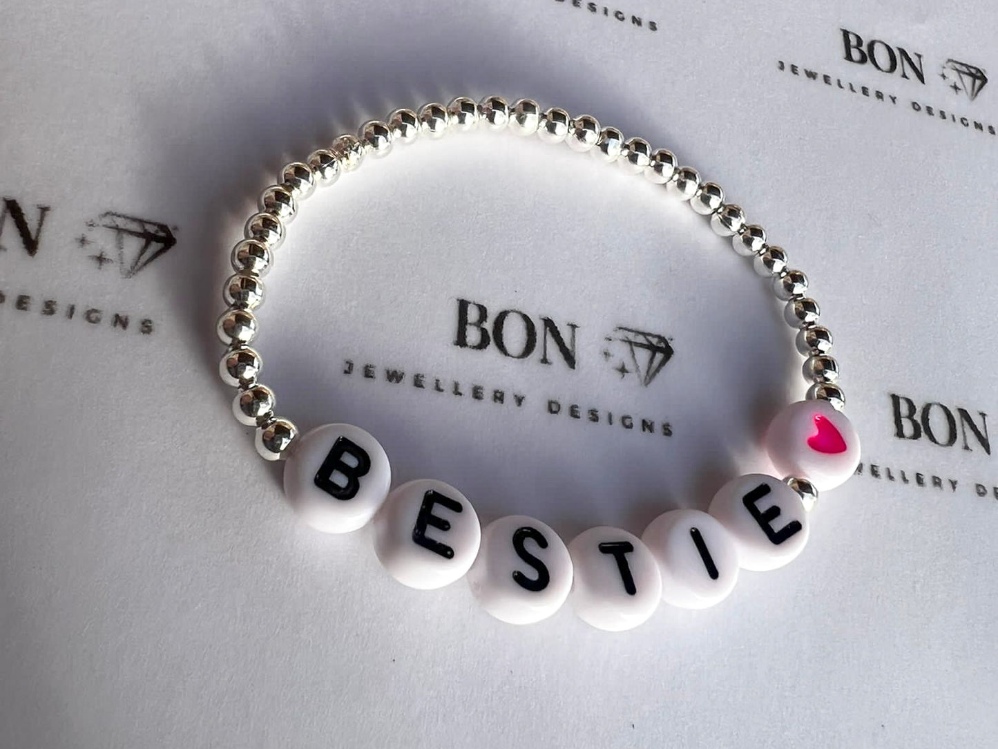 Personalised child bracelet