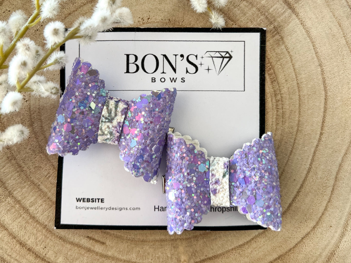 Purple Bows