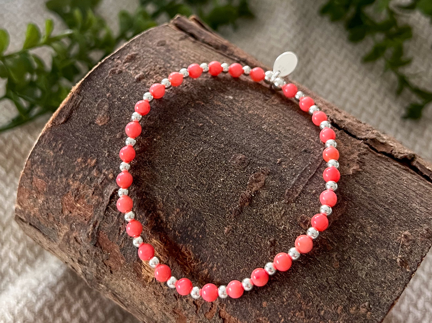 Coral Beaded Bracelet - Selection