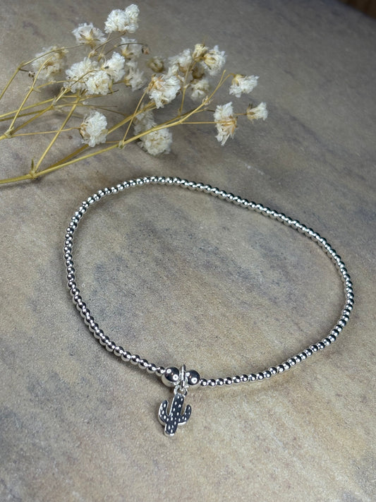 Sterling Silver Cactus bracelet
